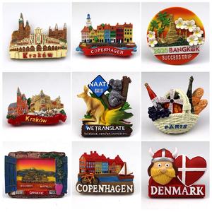 Imán de Resina Magnético Promocional Personalizado <span class=keywords><strong>en</strong></span> 3D, Recuerdo de Ciudades de Países de Música de Hadas de Ámsterdam - Product Image 6