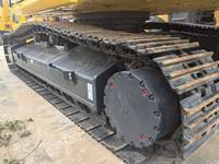 Excavatrice sur chenilles Komatsu PC400 d'occasion à faible nombre d'heures de fonctionnement, 40 tonnes, pour travaux miniers lourds, machine de terrassement durable de fabrication japonaise