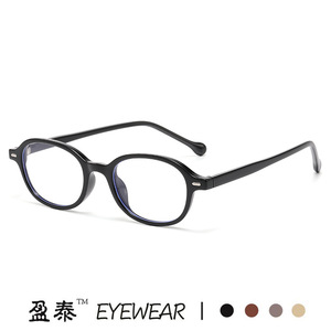 แว่นตาผู้หญิงกรอบวงรี Tr90 พร้อมเลนส์ป้องกันแสงสีฟ้าขนาดกลาง - Product Image 3