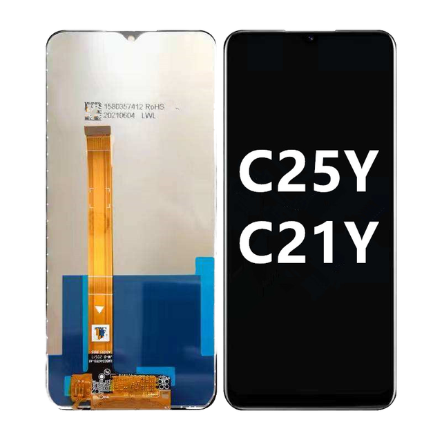 LCD Touch Screen Repair Parts OEM for OPPO Realme C25y 3 Years Warranty Compatible Mobile Phone