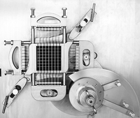 Vriesvleesblokjes snijmachine, rundvleessnijder, vleesverwerkingsapparatuur, roestvrijstalen motor, OEM voor voedingsfabrieken