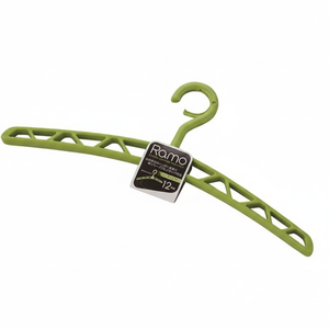 Organisateur de vêtements efficace à cintre vert à 12 trous RAMO - Product Image 1
