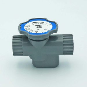 Vanne de régulation de débit d'air en PVC super linéaire à structure anti-fuite zéro siège Kansaikako P49-003 du Japon, port 16A, basse température 0-40°C - Product Image 4