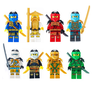 Lot de 3 figurines de <span class=keywords><strong>super</strong></span>-héros en blocs de construction, 4,5 cm de haut, petites particules - Product Image 3