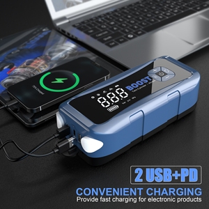 Câbles de démarrage professionnels <span class=keywords><strong>pour</strong></span> voiture, dispositif de charge de <span class=keywords><strong>batterie</strong></span> <span class=keywords><strong>pour</strong></span> démarreur de voiture et démarrage d'urgence de véhicule - Product Image 5