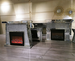 Moderno con espejo de muebles para el hogar al aire libre decoración aplastado de <span class=keywords><strong>chimenea</strong></span> eléctrica calentador de al aire libre chimeneas - Product Image 4