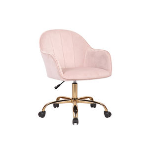 Nhà Ghế văn phòng với bánh xe giữa trở lại hiện đại bọc Ghế giải trí nhung đệm cho phòng khách phòng ngủ trong nhà thất - Product Image 1