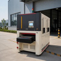 Machine à ébavurer le métal de 800 mm pour tôles, acier inoxydable, cuivre, laiton, polissage et rectification