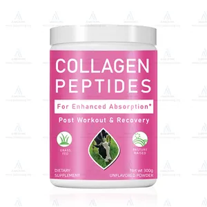 Private Label cura della pelle di tipo i ii integratore sanitario idrolizzato pesce marino Multi collagene Peptide idrolizzato in polvere di bellezza