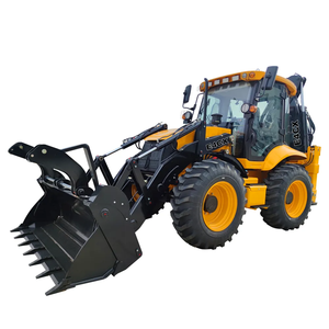 Diesel kompak Front-End <span class=keywords><strong>Loader</strong></span> dengan Backhoe untuk traktor kategori kerja pertanian dan industri - Product Image 1