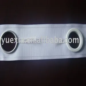 Factory direct supply in china accessories ring curtain heading tape with eyelet for home