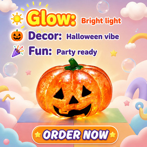 Nuevo Producto: Juguetes Blandos de TPR, Divertido Juguete de Calabaza para Halloween, Juguete Antiestrés, Transpirable, Elástico y No Tóxico - Product Image 3