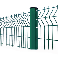 Clôture en treillis métallique 3D durable, galvanisée, pour la sécurité des jardins, des parcs et des espaces municipaux, personnalisable, écologique et moderne
