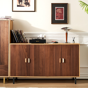 Modern American Style Luxury High Quality HDF Large Capacity Eco-Friendly Living Room <b>Sideboard</b> Cabinet Living Room <b>Sideboard</b> - Product Image 4