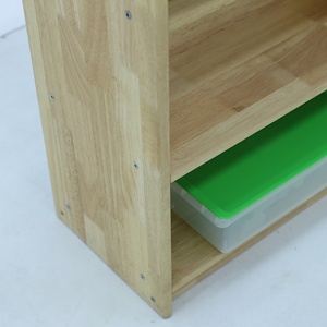 Babykast van massief hout, kinderboekenkast, opbergkast - Product Image 5