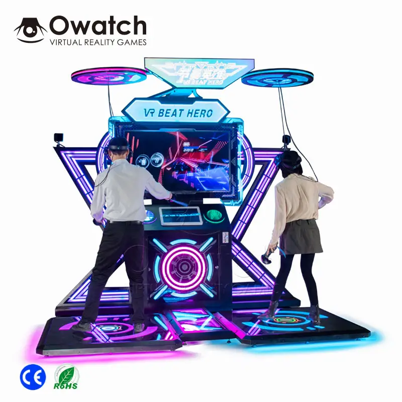 Küçük İş jetonlu Arcade dans oyun makinesi sanal gerçeklik müzik dans oyun makinesi