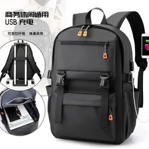 2023 Wholesale Backpack Men's Leisure Travel Multi Function Computer Backpack Student School Bag