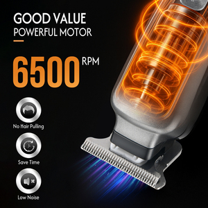 Máy Cắt Tóc Mini Không Dây Sạc Được PRITECH Giá Rẻ, Tiện Lợi, Cỡ Nhỏ, Lưỡi Dao T - Product Image 3