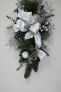 Precio bajo personalizado mixto Pino Artificial Navidad lágrima Swag Pvc Navidad decoración Swag - Product Image 5