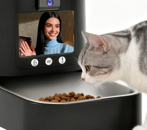 Comedero Automático Inteligente para Perros y Gatos, Alimentación Remota Programada, Gran Capacidad de 5L, Pantalla con Video y Voz Bidireccional, Diseño Desmontable - Product Image 2