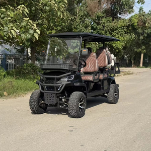 Productos Más Vendidos: Carrito de Golf de Lujo para 4 Pasajeros con Batería de Litio para el Campo y Transporte en Hoteles, Conducción Suave - Product Image 6