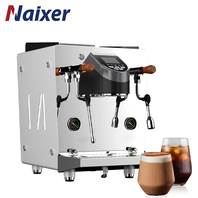 Best Seller Commercial Espresso Coffee Machine with Frother Professional Rotary Pump Single Group Lever Espresso Coffee Machine
