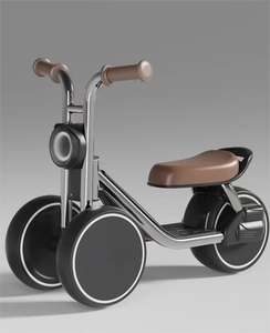 Tidak ada Pedal balita roda <span class=keywords><strong>3</strong></span> naik mobil mainan sepeda keseimbangan desain 2 4 tahun latihan ayunan geser roda skuter - Product Image 4