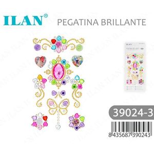 Adesivi con Strass Lucidi ILAN 39024-3, Decorazioni per Gioielli e Artigianato - Product Image 3