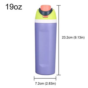 19-32oz Portable Stainless Steel Sports Water Bottle Vacuum Thermal Insulated Mug Straw Belly Cup for Travel Outdoor Camping - Product Image 4