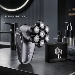 CITICITY Multi-Functional <b>Kit</b> for Face & Body Hair Trimming Nose Ear Hair Clippers Waterproof 7D Head <b>Electric</b> Shaved Machine - Product Image 4