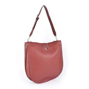 2024 New Design High Quality PU Leather Ladies Handbag With Stone Pattern Shoulder Strap Tote bag