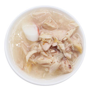 Suministro de fábrica, marca GIBO, alta proteína, comida enlatada para gatos, triturados <span class=keywords><strong>en</strong></span> salsa, golosinas para gatos, comida húmeda para perros, golosinas para carne, atún con cangrejo 170g - Product Image 3