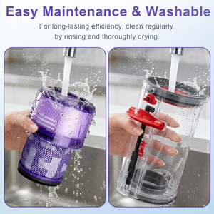 Pièces de rechange pour filtre à poussière et bac à poussière V11 <span class=keywords><strong>V15</strong></span> pour aspirateurs <span class=keywords><strong>Dyson</strong></span> |   Accessoires pour aspirateur sans fil <span class=keywords><strong>V15</strong></span> Detect SV14 SV15 <span class=keywords><strong>SV22</strong></span> - Product Image 6