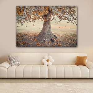 Usine vente directe orange érable imprimé toile peinture murale art <span class=keywords><strong>automne</strong></span> paysage nature <span class=keywords><strong>d</strong></span>écoration de la maison - Product Image 5