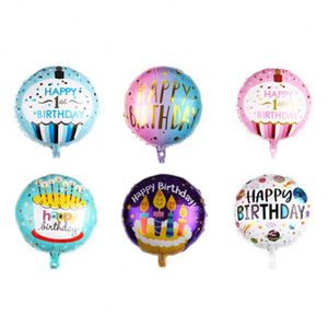 Custom Wholesales 18Inch Happy <b>Balloon</b> for Birthday Foil <b>Balloons</b> Party Supplies - Product Image 1