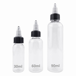 Botella de Plástico Vacía para Tinta de Tatuaje, Botella Flexible para Pigmentos, Lociones y Suministros de Tatuaje - Product Image 2