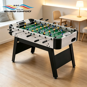 S.Q.F Mesa <span class=keywords><strong>de</strong></span> <span class=keywords><strong>Futbolín</strong></span> <span class=keywords><strong>Profesional</strong></span> <span class=keywords><strong>de</strong></span> Madera, Tamaño Pequeño, Juego <span class=keywords><strong>de</strong></span> Mesa Interactivo <span class=keywords><strong>de</strong></span> Alta Calidad, Entretenimiento Familiar - Product Image 5