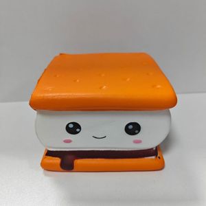 Mainan Squishy Cawan Krim Lucu Bentuk <span class=keywords><strong>Burger</strong></span> Kucing dan Cone Es Krim, Slow Rising, Pereda Stres dan Kecemasan untuk Anak-Anak - Product Image 3