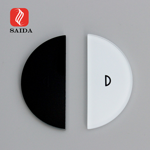 <span class=keywords><strong>Plaque</strong></span> <span class=keywords><strong>de</strong></span> <span class=keywords><strong>verre</strong></span> trempé imprimée en céramique <span class=keywords><strong>de</strong></span> sécurité 3mm personnalisée pour les solutions sanitaires - Product Image 3