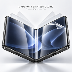 Película protectora de pantalla interior EPU TPU personalizada de alta calidad para iPhone Duo, plegable, ultrafina, flexible, resistente a arañazos y pliegues. - Product Image 1
