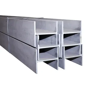 Q235 hot dip galvanized structure H beam carbon steel H beam price customized structural steel i beam