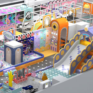 Équipement d'aire de jeux intérieure <span class=keywords><strong>pour</strong></span> enfants Château coquin avec toboggan à balles Aire de jeux <span class=keywords><strong>pour</strong></span> tout-petits <span class=keywords><strong>Parc</strong></span> d'attractions <span class=keywords><strong>pour</strong></span> bébés et enfants - Product Image 1