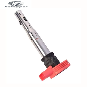 西尔德点火线圈高品质红色顶部06E905115E通用配件1年保修奥迪A6L A4L A5 A6 A7原始设备制造商标准 - Product Image 1