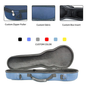 カスタマイズ可能なサイズ防水ジッパーEVAギターケース高品質ギター楽器バッグ - Product Image 1