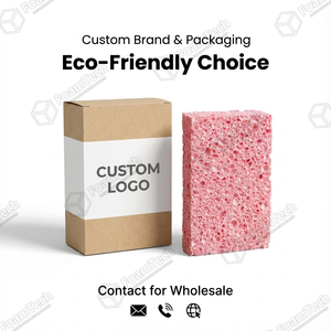 Esponja de Pulpa de Madera Personalizable, Soporte OEM y ODM, Muestra Gratuita, Herramienta Ecológica para Limpiar Platos de Cocina - Product Image 6