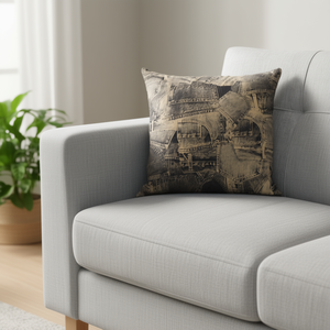 Cuscino in Denim 45*45, Eleganti Cuscini per Seduta e Decorativi - Product Image 2