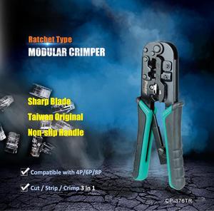 مجموعة أدوات إصلاح الشبكة من Proskit لتركيب الشبكة مع كماشة العقص متعددة المتر مفك البراغي - Product Image 5