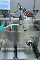 Rebobinadora de Etiquetas Automática de Alta Precisión, Velocidad Ajustable de 0-70 m/min, Máquina Rebobinadora para Codificación y Etiquetado de Bebidas, Alimentos y Cosméticos