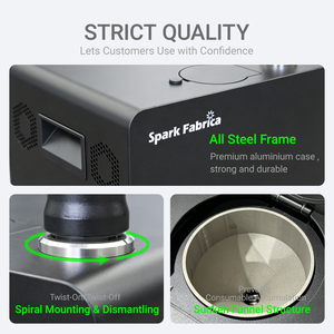 Máquina de Chispas SPARK <span class=keywords><strong>GERB</strong></span> SF-J10 de 400w 10m/6m de Respuesta Rápida para Eventos al Aire Libre, Festivales y Espectáculos - Product Image 4