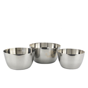 2025 Meilleur vendeur Ensemble de bol de dîner en acier inoxydable moderne Bol Deep <span class=keywords><strong>Chef</strong></span> - Product Image 2